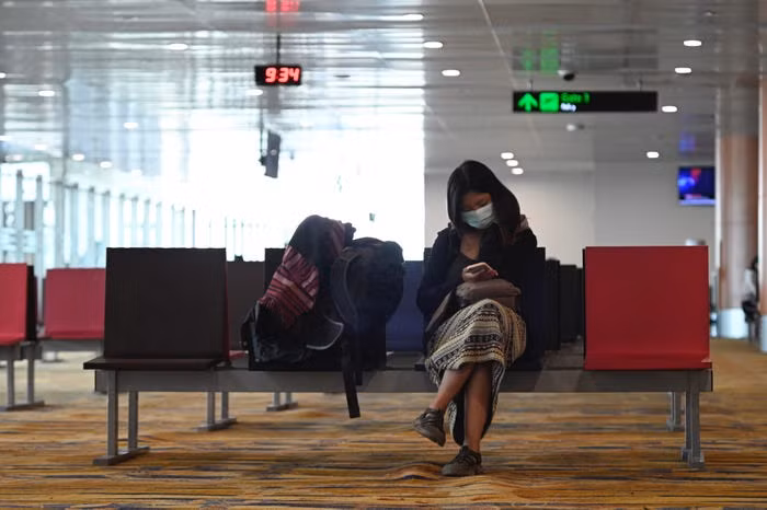 Sân bay quốc tế Yangon ở Myanmar.