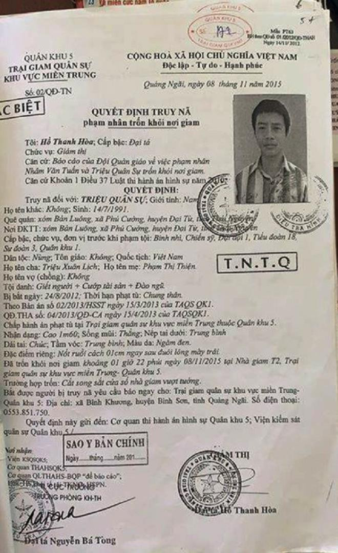 Ke giet nguoi vua tron khoi trai giam quan su nguy hiem the nao?-Hinh-2