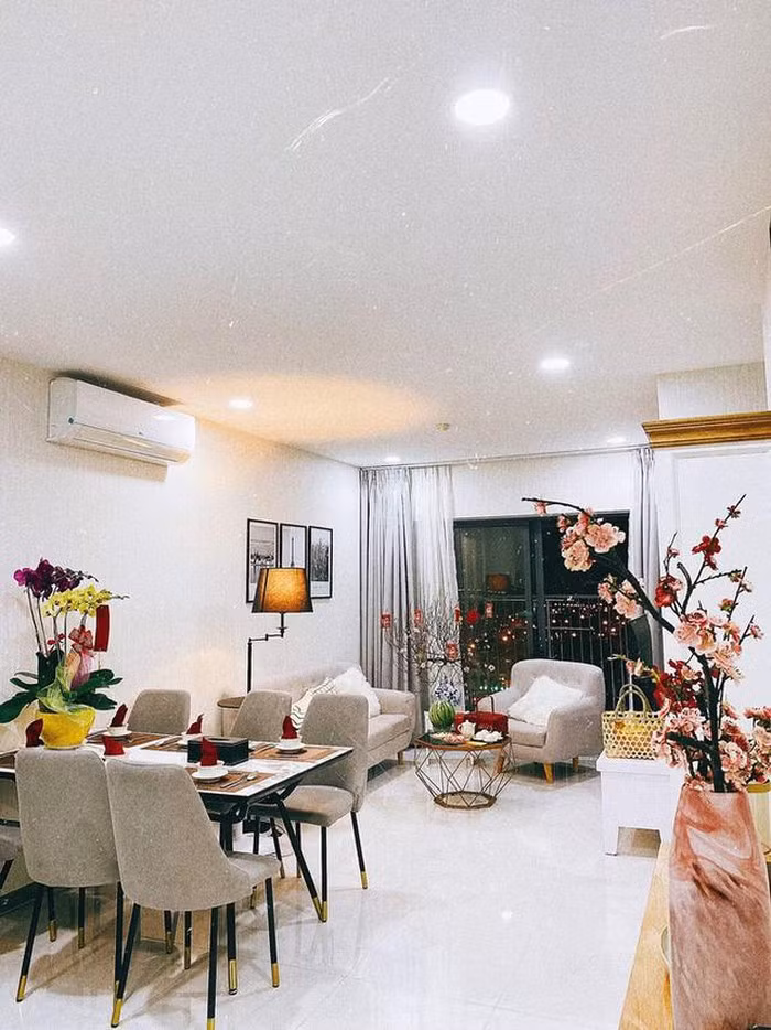 Hồng Loan cho biết cô ưu tiên trang hoàng nhà theo phong cách đơn giản nhưng toát lên sự tinh tế.