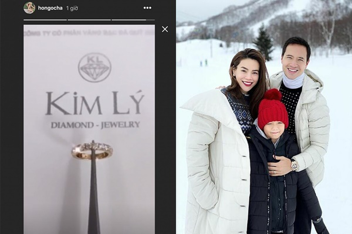 Valentine là lúc sao Việt đua nhau khoe quà khủng. Cách đây ít ngày, Hồ Học Hà chia sẻ ảnh một chiếc nhẫn kim cương lấp lánh. Nhiều người suy đoán đây chính là quà tặng dịp lễ tình nhân mà Kim Lý dành tặng cho Hà Hồ.