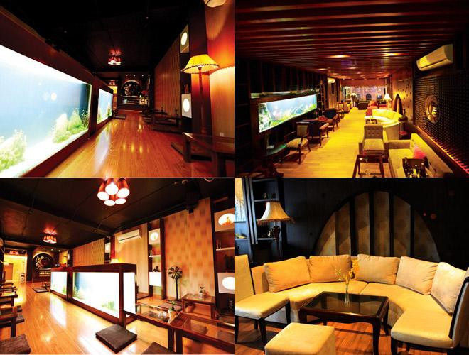 Tầng 2 và tầng 3 kinh doanh dịch vụ đồ uống. Còn lại là trụ sở của công ty giải trí do cô sở hữu. Ảnh: Tinmoi.