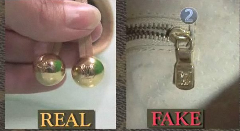 Với túi xách Louis Vuitton chuẩn, phần khóa được dập logo LV, phần khóa kéo chỉ được thiết kế bằng kim loại màu vàng hoặc vàng đồng, chạm vào thấy nặng tay và mát.