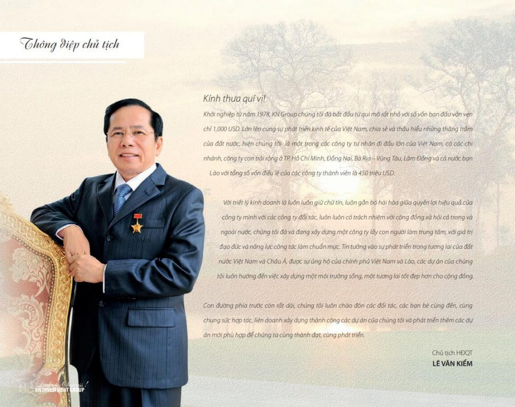 Tính đến nay ông Lê Văn Kiểm và bà Trần Cẩm Nhung đã tham gia ủng hộ cho các chương trình đền ơn đáp nghĩa, từ thiện xã hội trong và ngoài nước với số tiền lên tới 1.250 tỷ đồng. Ảnh: Internet. Video: Đại gia Việt lùng sục cá ‘khủng long 6 sừng’. Nguồn: VTC14.