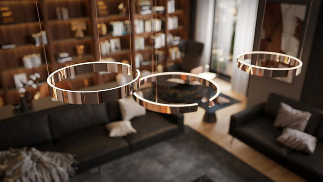 Từng chi tiết trong nhà đều được chăm chút tỉ mỉ.