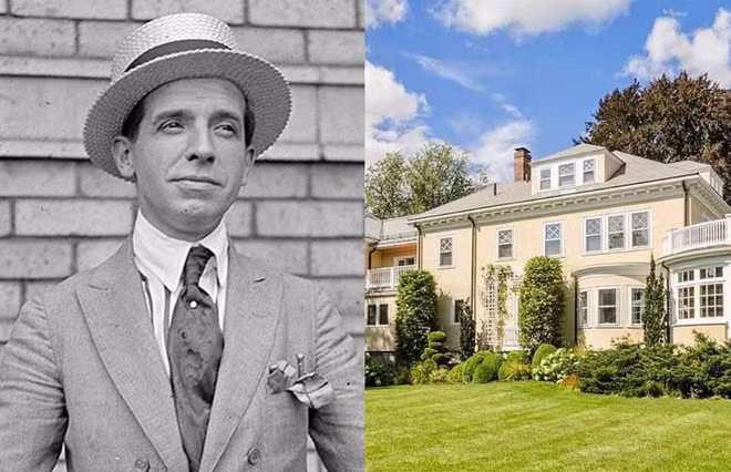 Charles Ponzi: Là cha đẻ của mô hình lừa đảo đa cấp nổi tiếng, Charles Ponzi sở hữu khối tài sản khổng lồ. Ông ta mua căn nhà theo phong cách thời Phục Hưng (ảnh) tại Lexington, Massachusetts vào năm 1920, chỉ vài tháng trước khi bị bắt vì thực hiện 86 vụ lừa đảo. Tại thời điểm mua căn nhà, Ponzi được cho là kiếm hơn 250.000 USD/ngày - tương đương 3,2 triệu USD ngày nay - từ các mạng lưới đầu tư theo kiểu đa cấp.