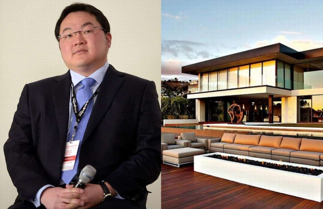 Jho Low: Năm 2012, doanh nhân người Malaysia Jho Low chi 39 triệu USD mua dinh thự theo phong cách đương đại này Los Angeles, Mỹ. Không lâu sau đó, Low bị Cục Điều tra Liên bang Mỹ (FBI) truy nã bởi có liên quan tới bê bối tham nhũng hàng tỷ USD tại quỹ đầu tư 1MDB của Malaysia.