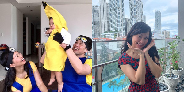 Thông qua một vài hình ảnh, "Shark" Linh cũng phần nào hé lộ ngôi nhà mà cô và chồng con đang ở.