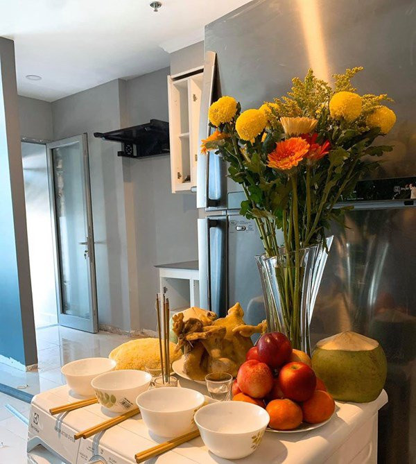 Gia đình Lê Phương hiện sống trong căn nhà mới tậu ở Sài Gòn. Ảnh: Khám phá.