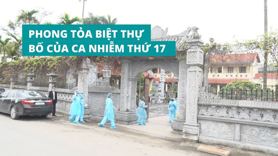 Theo Thanh Niên, sáng 7/3, cơ quan chức năng đã tiến hành phun khử trùng nhà ông N.K.T ở Thủy Nguyên, Hải Phòng. Ảnh: Thanh niên.