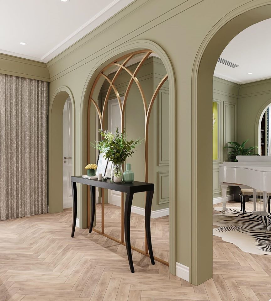 Căn nhà có thiết kế giống như một khách sạn. Ảnh: Lao động.