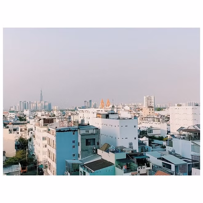 View nhìn từ căn nhà Bảo Ngọc được tặng. Ảnh: FBNV.