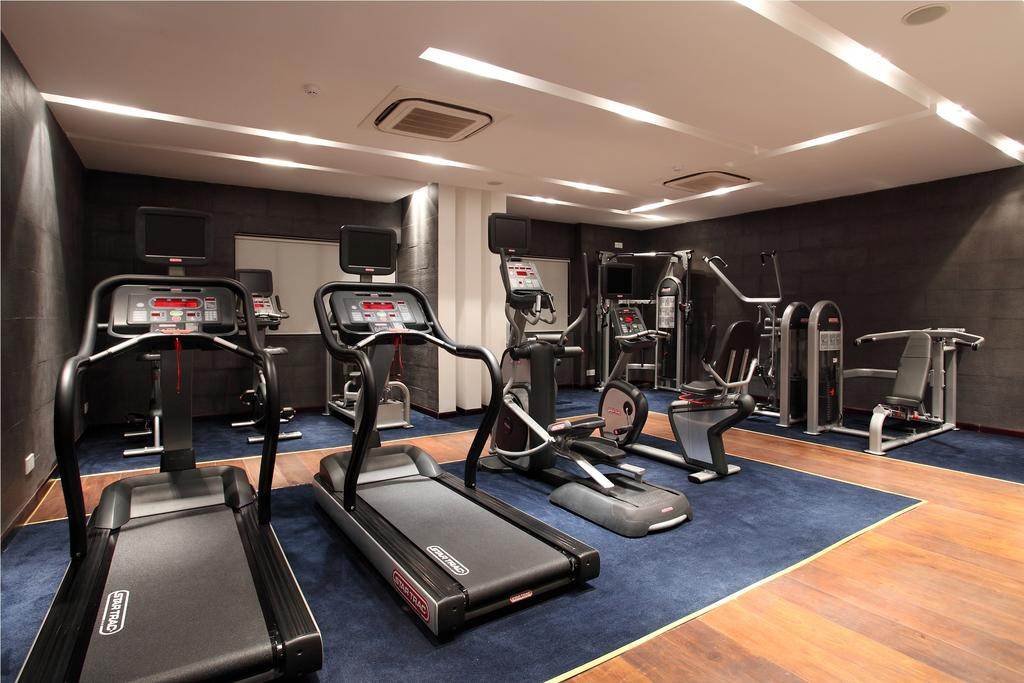 Phòng tập gym dành cho du khách.