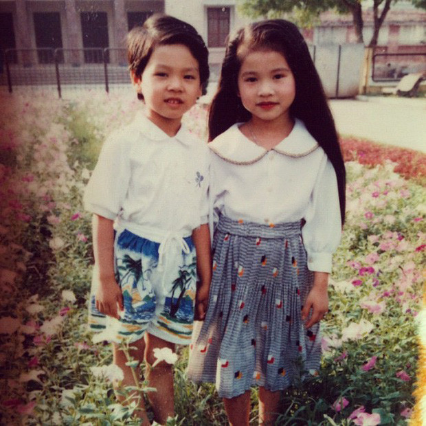 Ngay từ khi còn nhỏ xíu, Tuấn Hải đã sở hữu nhan sắc đi vào lòng người. Ảnh: Internet. Video: Thiếu gia Sài Gòn khoe quà tốt nghiệp Ferrari. Nguồn: VTC1