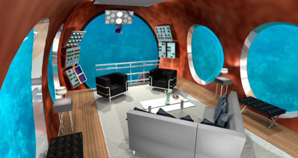 Seattle 1000 tự hào với đài quan sát dài 9,14 mét, 5 phòng ngủ, 5 phòng tắm, hai phòng tập thể dục, hầm rượu và một nhà bếp.