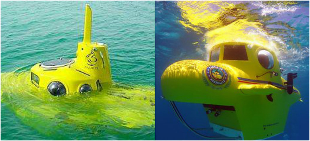 Tàu dài 12,9m và có thể lặn trong một tuần.