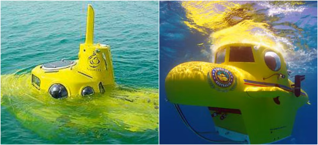 Tàu dài 12,9m và có thể lặn trong một tuần.