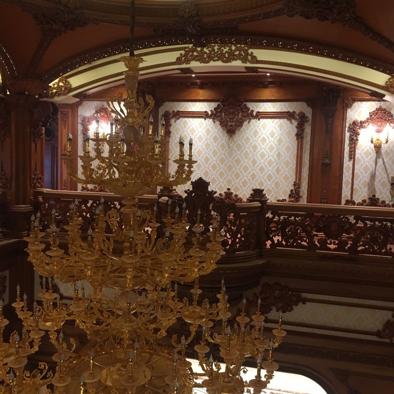 Thời gian hoàn thiện lâu đài lên đến cả chục năm. Ảnh: Baophapluat.