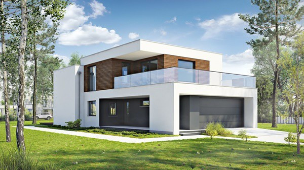 Ngoài kiến trúc hiện đại, cảnh quan xung quanh chính là điểm nhấn của thiết kế biệt thự nhà vườn này. Ảnh: Internet.