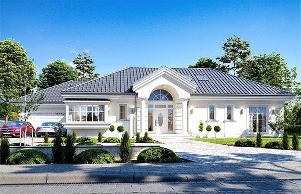 Đây là mẫu thiết kế hợp lý cho gia chủ ưa thích phong cách thiết kế Châu Âu. Ảnh: Wedo.