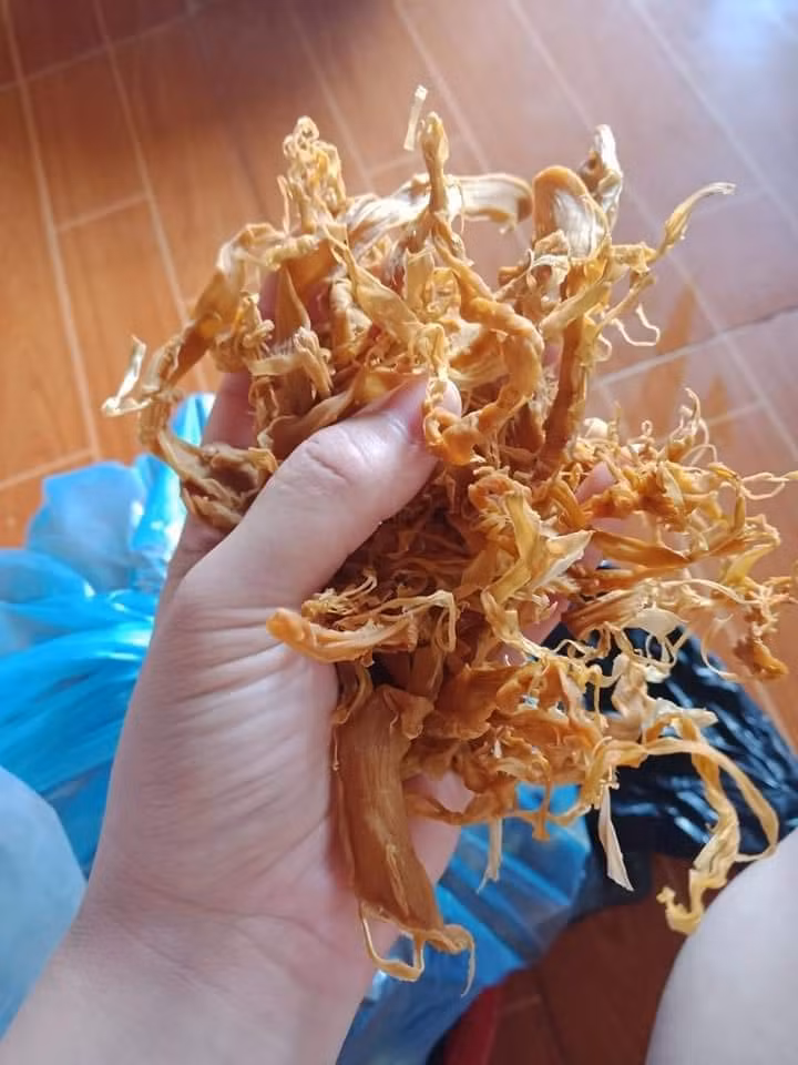 Với măng khô, nên chọn loại măng có màu vàng nâu nhạt, xuất hiện màu hổ phách với đường vân rõ nét, bề rộng dày và nhiều đốt. Đặc biệt, măng có thể bẻ gãy được bằng tay và lưu mùi hương đặc trưng.