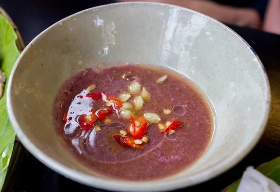 Cach pha mam tom ngon, day mui thom ai cung phat them