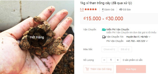 Hết lá bàng khô, xỉ than tổ ong bỗng đắt hàng trên chợ mạng - Hình 2 Het la bang kho, xi than to ong bong dat hang tren cho mang-Hinh-2