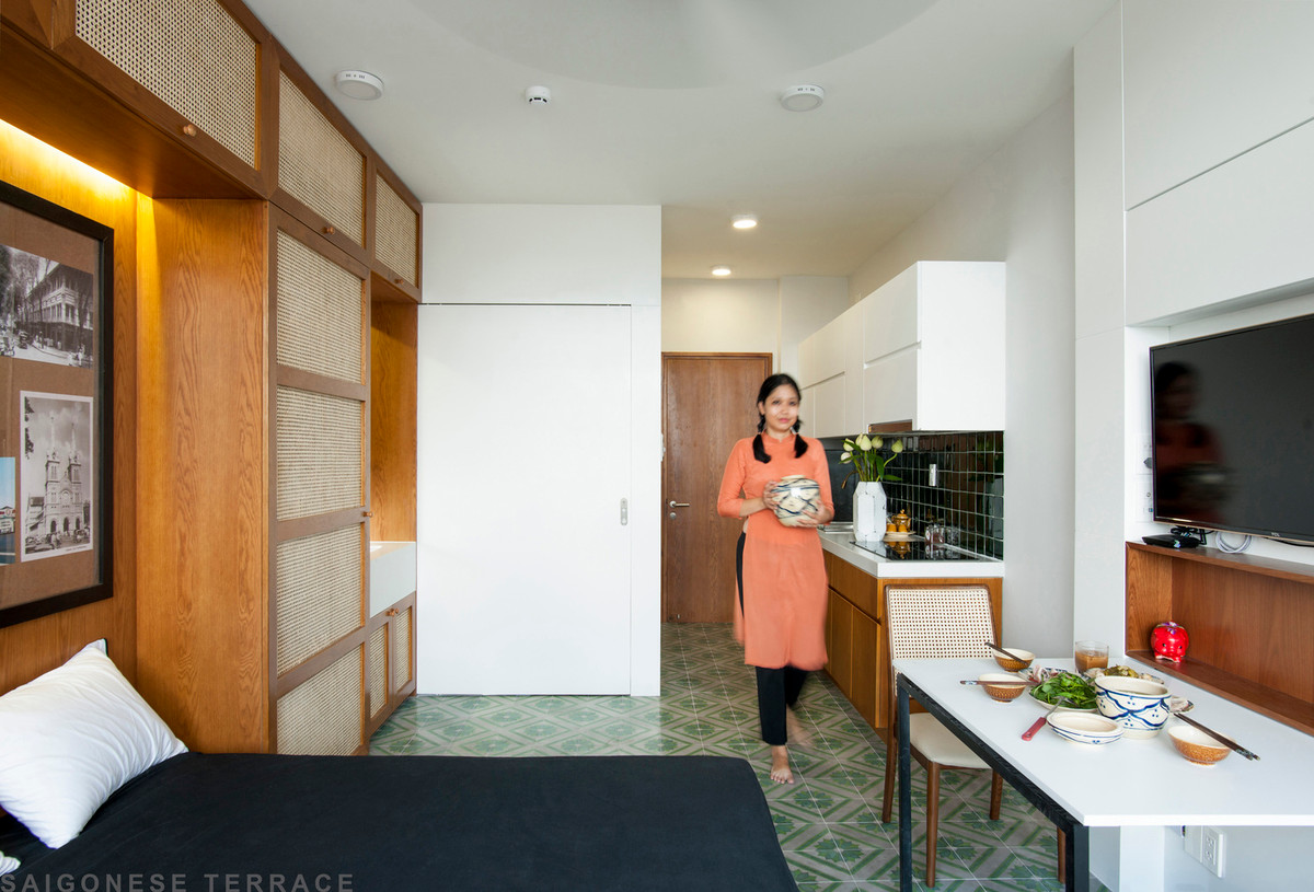 Vườn Trái đất được thiết kế độc đáo theo phong cách bản địa Việt Nam và các vật liệu địa phương.