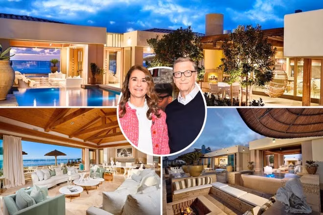 Theo Wall Street Journal, mới đây, vợ chồng tỷ phú Bill Gates vừa xuống tiền mua căn biệt thự sát bờ biển ở thị trấn giàu có Del Mar gần thành phố San Diego, bang California, với giá 43 triệu USD (khoảng hơn 1.000 tỷ đồng).