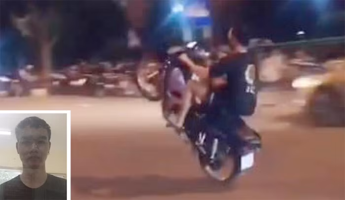 Truy tan cung nguoi vi pham giao thong nho... Facebook