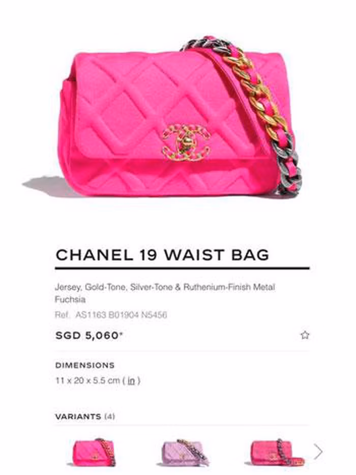 Cuối năm ngoái, trên Instagram, Ninh Dương Lan Ngọc khoe ảnh "đập hộp" chiếc túi hiệu Chanel 19 giá 5.060 USD (hơn 116 triệu đồng).