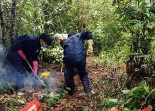 Rung dong loi khai cua nghi can trom vu giet nguoi chon xac