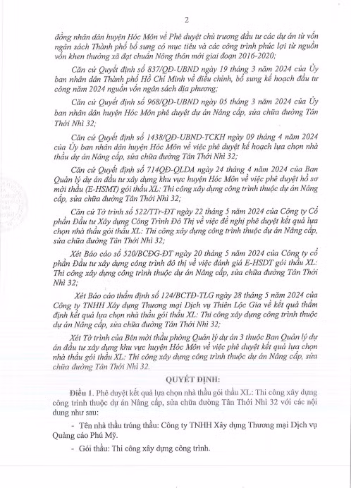 TP. HCM: Chỉ 1 Cty dự gói thầu sửa chữa Trường TH Tây Bắc Lân - Hình 3 TP. HCM: Chi 1 Cty du goi thau sua chua Truong TH Tay Bac Lan-Hinh-3