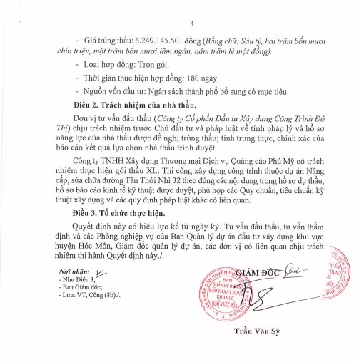 TP. HCM: Chỉ 1 Cty dự gói thầu sửa chữa Trường TH Tây Bắc Lân - Hình 4 TP. HCM: Chi 1 Cty du goi thau sua chua Truong TH Tay Bac Lan-Hinh-4