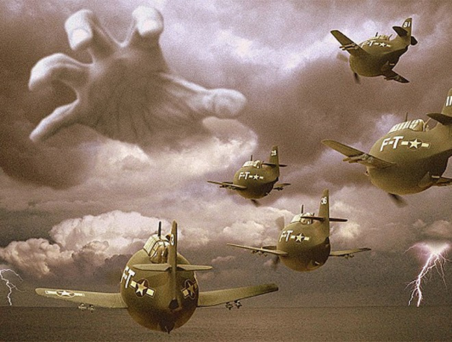 Ngay sau khi đội bay TBM Avenger biến mất, một chiếc máy bay đã được phái đi từ căn cứ quân sự Mỹ để giải cứu. Nhưng cũng chỉ 23 phút sau khi cất cánh, chiếc này cũng "bặt vô âm tín". Cho tới tận ngày nay, người ra vẫn chưa tìm ra được một dấu vết nào còn sót lại của những chiếc máy bay này.