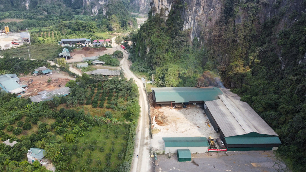 Nhức nhối loạt xưởng dăm gỗ hoạt động trái phép ở Hoà Bình - Hình 2 Nhuc nhoi loat xuong dam go hoat dong trai phep o Hoa Binh-Hinh-2