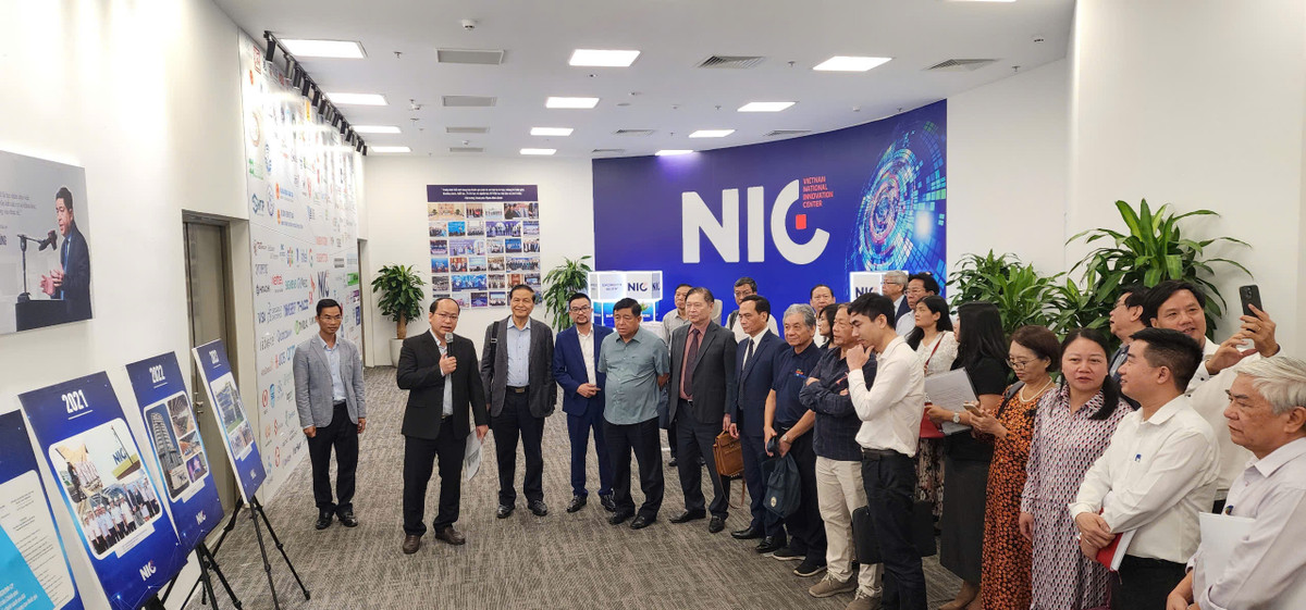 VUSTA tham quan Trung tâm Đổi mới sáng tạo Quốc gia - Hình 8 VUSTA tham quan Trung tam Doi moi sang tao Quoc gia-Hinh-8