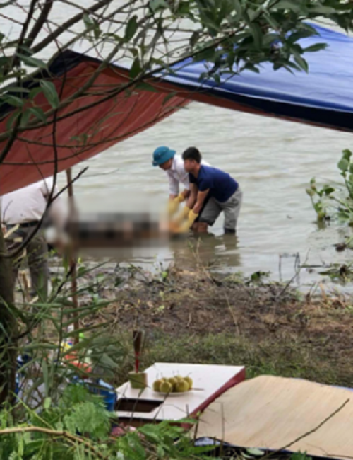 Phat hien thi the thanh nien mat tich 5 ngay duoi song