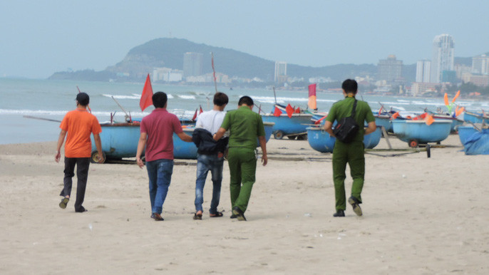 Toan canh truy bat ten cuop ngan hang PVcombank o Vung Tau-Hinh-2