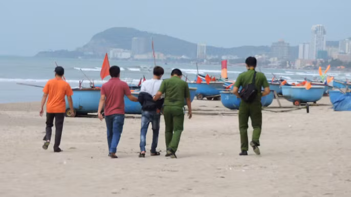 Toan canh truy bat ten cuop ngan hang PVcombank o Vung Tau-Hinh-2