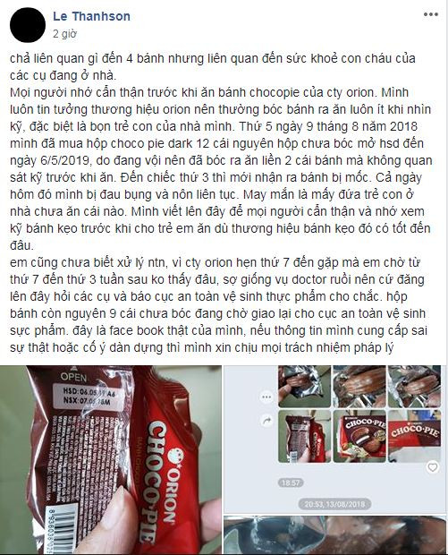 Dau bung, non lien tuc sau khi an banh Choco Pie bi moc-Hinh-2