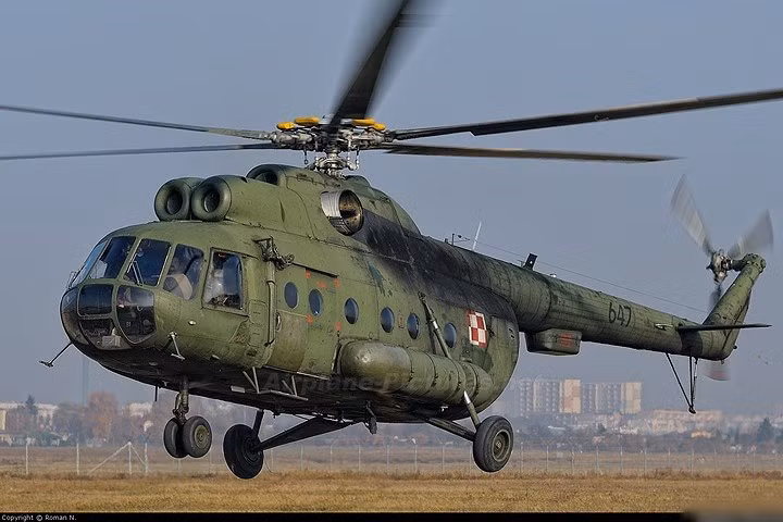 Mi-8 cũng là loại máy quân sự phổ biến thứ 3 trên thế giới. Ảnh: Airplane Picture