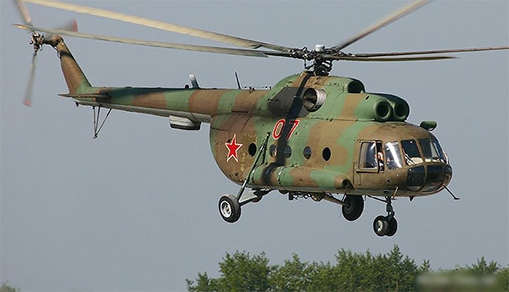 Mil Mi-8 là một loại máy bay trực thăng vận tải hạng trung dã chiến. Máy bay cũng phục vụ cả mục đích dân sự. Ảnh: Military Toda