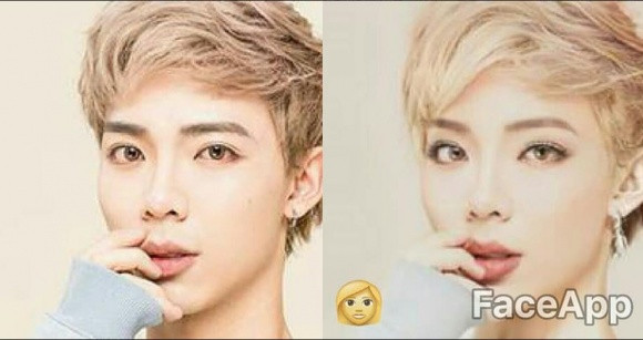 Erik được nhiều fan nhận xét giống hệt Tóc Tiên nếu "chuyển giới".