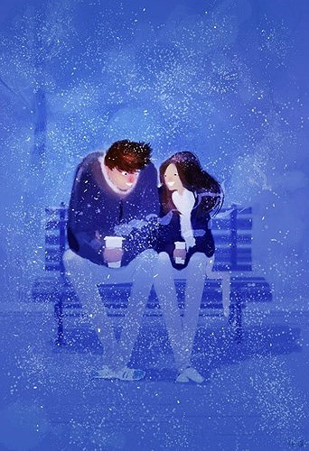 Dành thời gian cuối ngày bên nhau trong giá lạnh bởi vì bạn không muốn về nhà mà không có nhau.