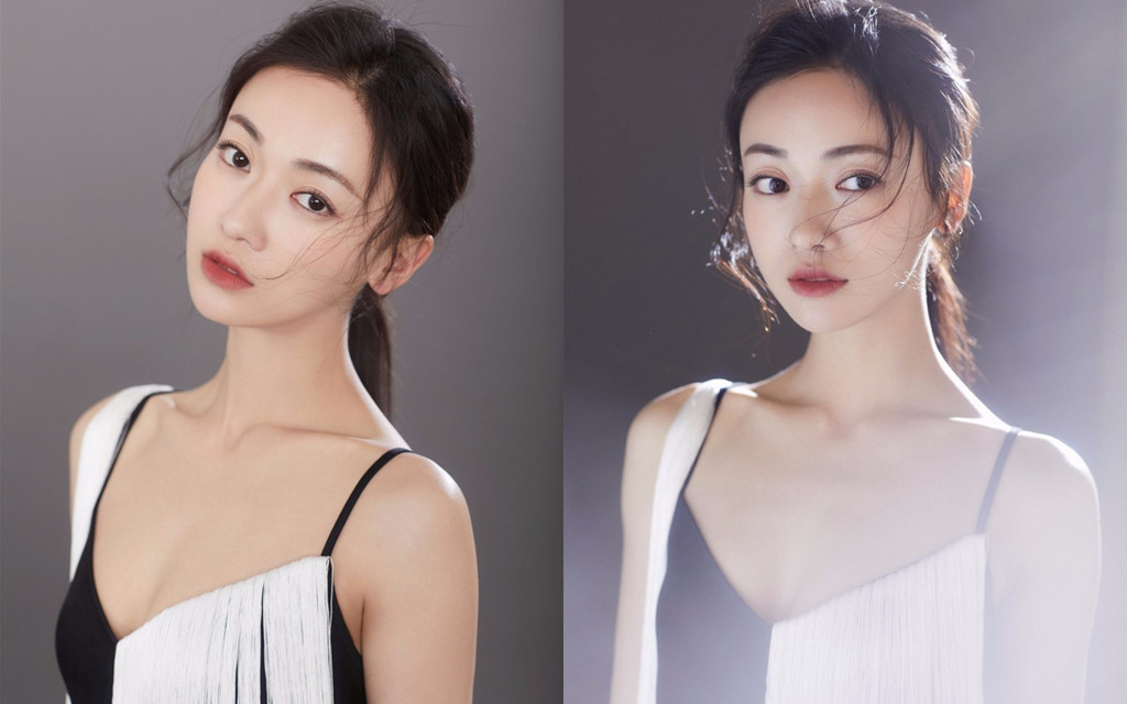 Vẻ đẹp thanh tú của Ngô Cẩn Ngôn. Cô không thuộc top sao nhìn là khiến người khác mê mệt.