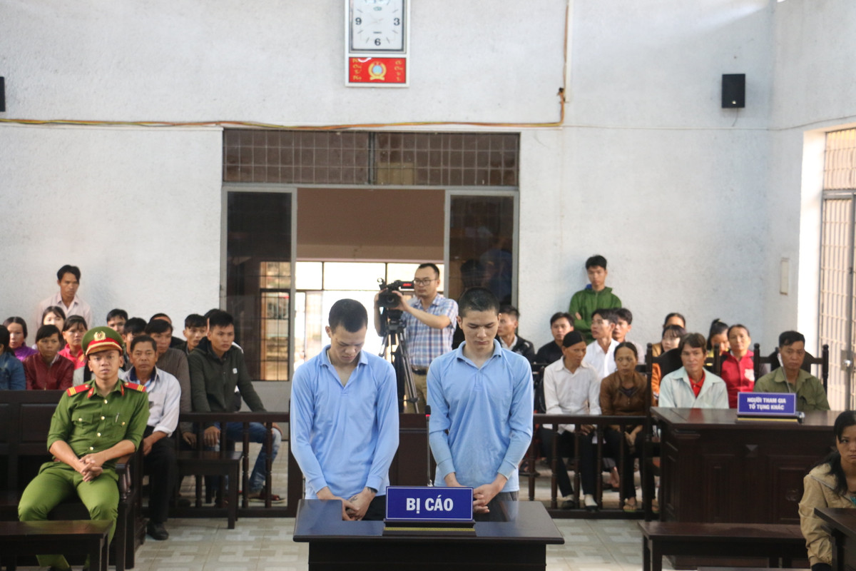 Bị cáo tại phiên tòa