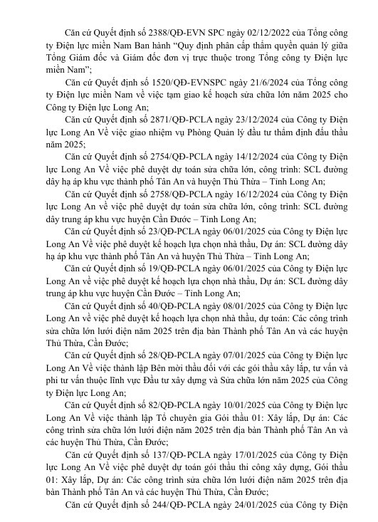 Ít cạnh tranh, Cty Minh Hùng trúng 2 gói thầu tại Điện lực Long An - Hình 3 It canh tranh, Cty Minh Hung trung 2 goi thau tai Dien luc Long An-Hinh-3