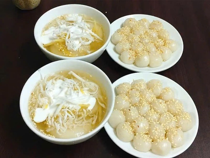 Huong dan lam banh troi, banh chay cho Tet Han Thuc