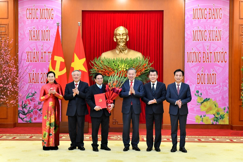 Thủ tướng Phạm Minh Chính giữ chức Bí thư Đảng ủy Chính phủ Thu tuong Pham Minh Chinh giu chuc Bi thu Dang uy Chinh phu