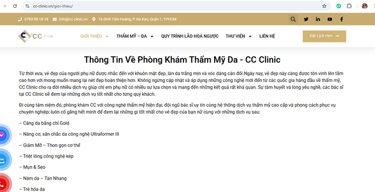 Phong kham tham my da CC Clinic bi tuoc giay phep 2 thang-Hinh-2